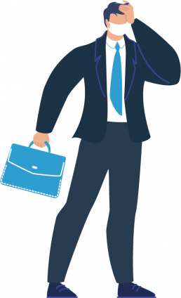 個人情報や社内システムを利用する社員は会社に来ないと作業できない。