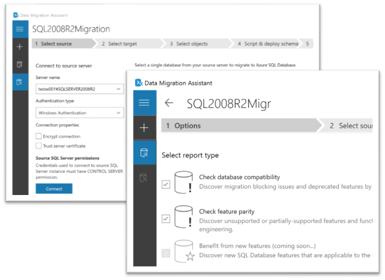 Data Migrate Assistantツール イメージ