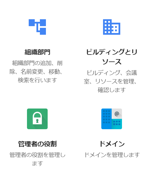 管理コンソール
