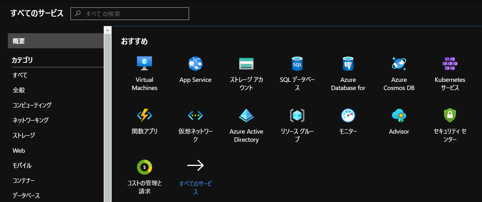 Azureポータル